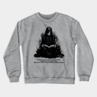 Gothic Reader Crewneck Sweatshirt